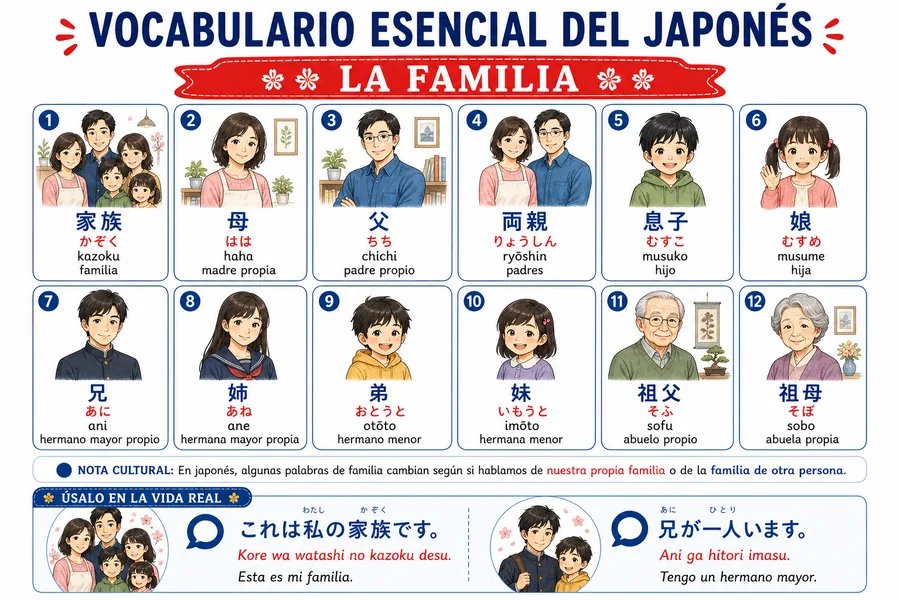 Página ilustrada del material